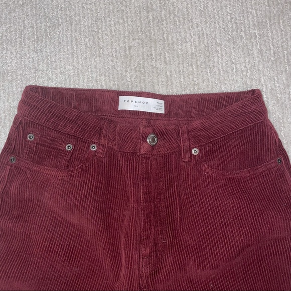 Burgundy corduroy pants 🖤 - Picture 2 of 4